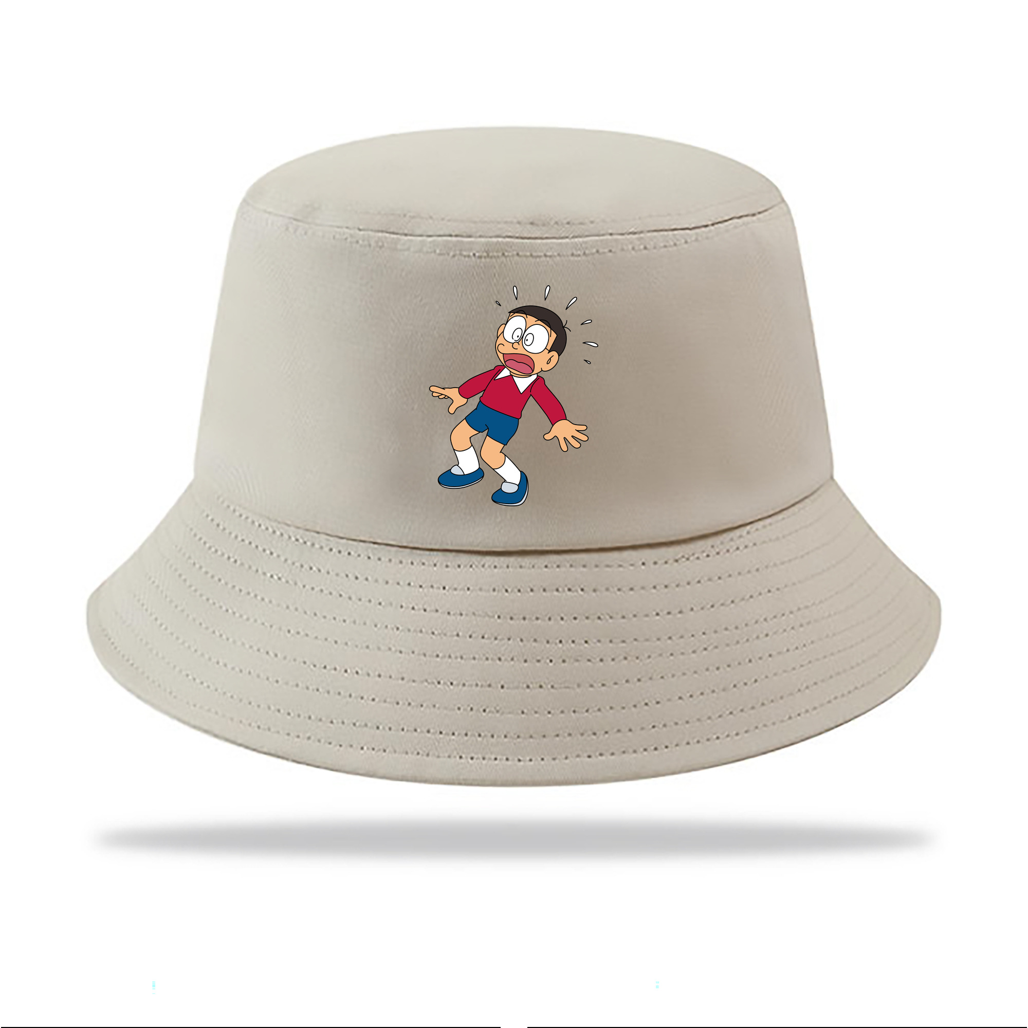（画像用） ドラえもん 野比 のび太 Doraemon Nobita Nobi アウトドア日除けバケットハット
